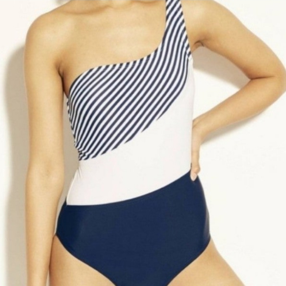 One Piece Swimsuit Women's Large one shoulder Kona sol